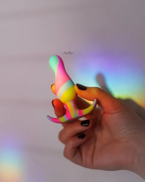 Avant Kaleido Silicone Butt Plug By Blush - Lime — image 17 of 25