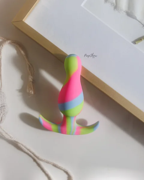 Avant Kaleido Silicone Butt Plug By Blush - Lime — image 22 of 25