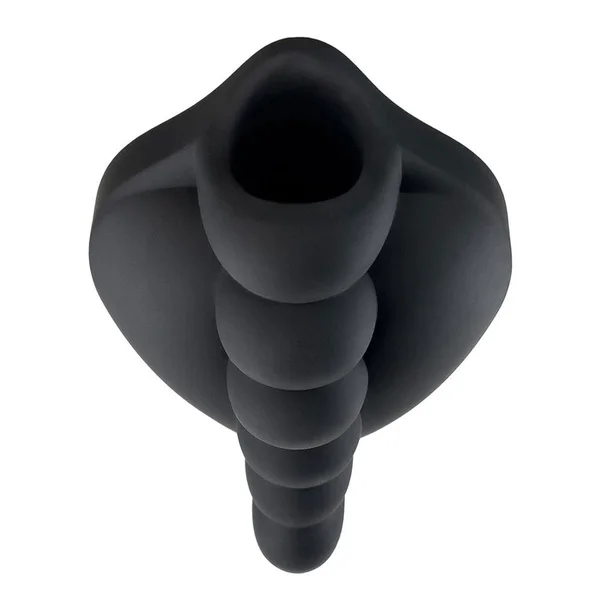 b.cush Honeybunch Soft Silicone Dildo Base with Vibe Pocket for Harness Play - Sunshine — image 17 of 20