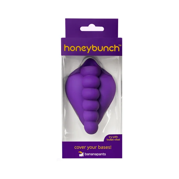 b.cush Honeybunch Soft Silicone Dildo Base with Vibe Pocket for Harness Play - Sunshine — image 19 of 20