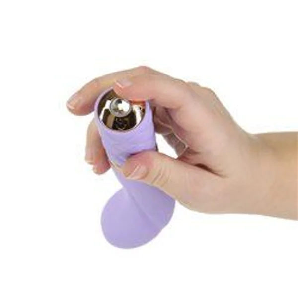 Pillow Talk Sassy Special Edition Silicone Waterproof G-Spot Vibrator - Purple & Rose Gold — image 25 of 25