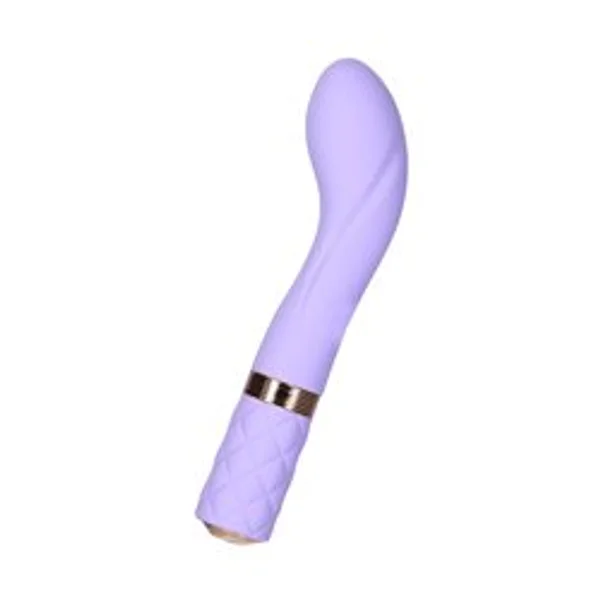 Pillow Talk Sassy Special Edition Silicone Waterproof G-Spot Vibrator - Purple & Rose Gold — image 16 of 25