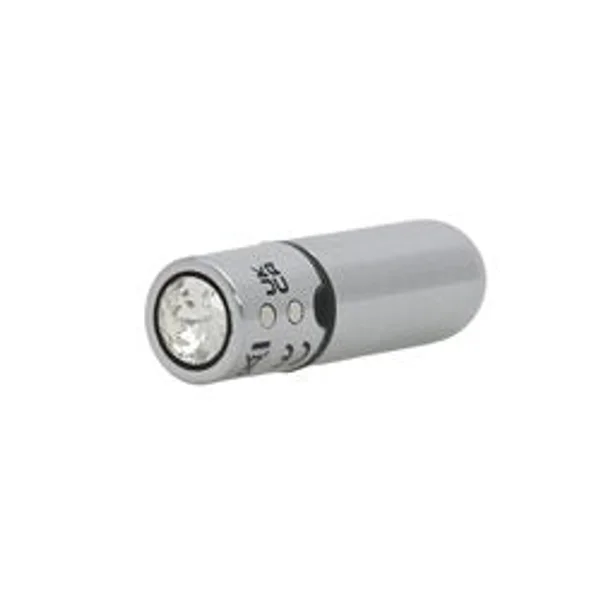 PowerBullet First Class Mini Bullet Vibrator With Crystal Button & Key Chain Pouch - Rose Gold — image 14 of 22
