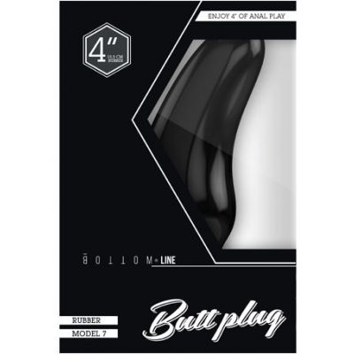 Bottom Line 4 Butt Plug Model 7 Rubber