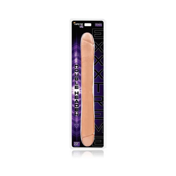 Exxxtreme Double Header 23 Inches Dong - Beige — image 7 of 7