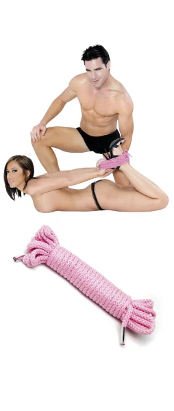 Fetish Fantasy Silk Rope - Pink — image 7 of 8