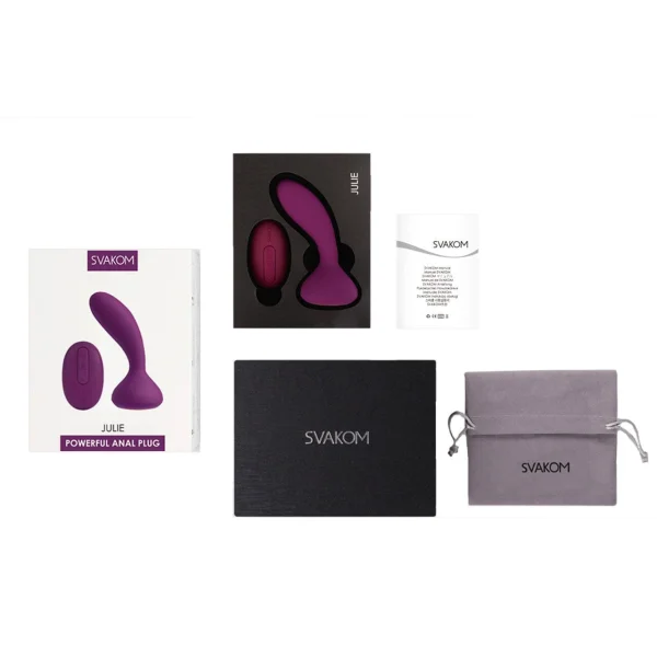 Svakom Pulse Union Rechargeable App Enabled Pressure Wave Clitoral Stimulator - Violet