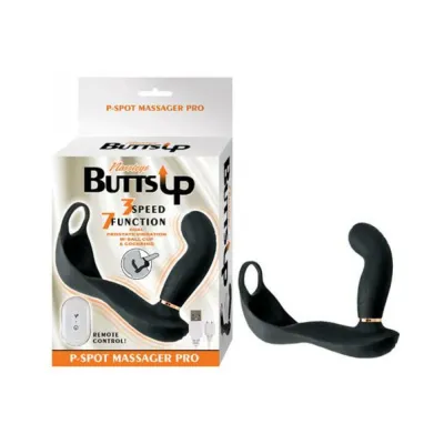 Butts Up P spot Massager Pro Silicone Black