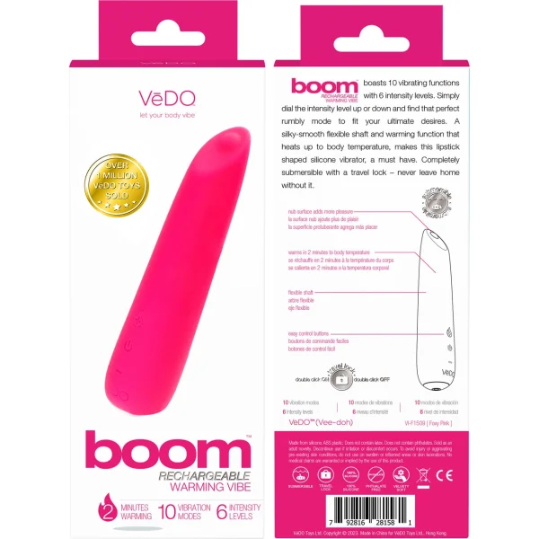 VeDO Boom Ultra Bullet Vibe - Pink