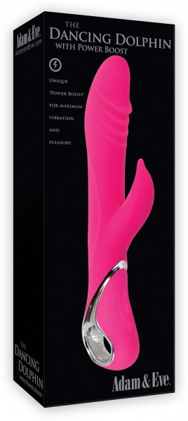 The Dancing Dolphin 9' Rabbit Vibrator