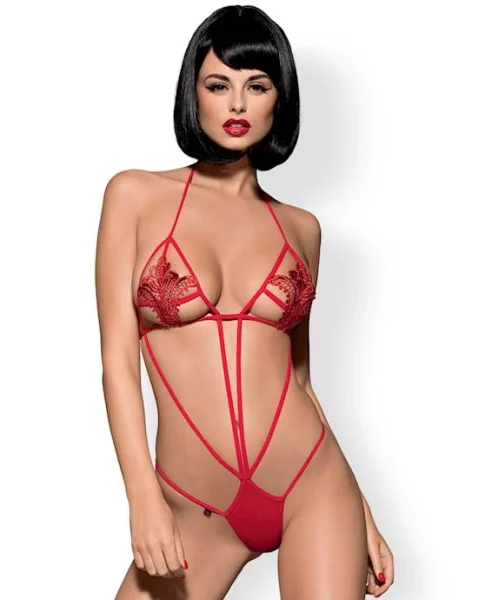 Obsessive Luiza - Teddy - Red - S/m