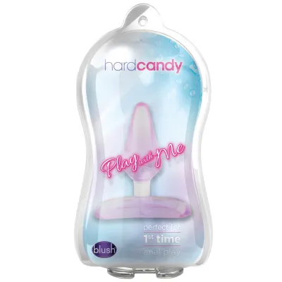 Blush Play With Me Hard Candy Anal Toy Purple