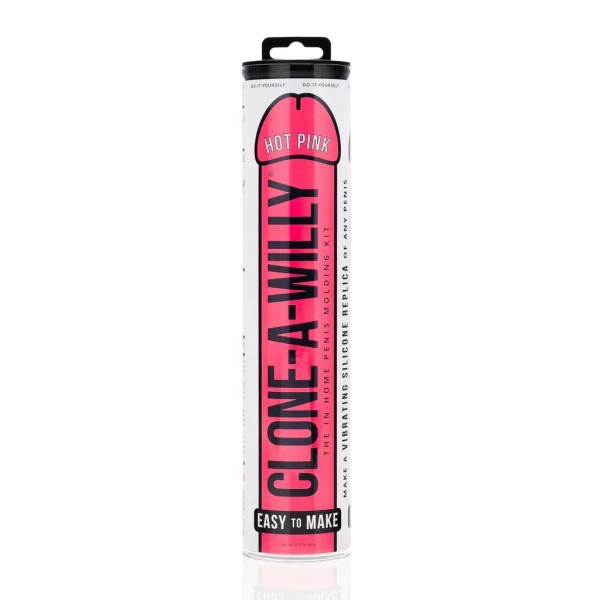 Clone-A-Willy Make Your Own Vibrating Silicone Dildo - Hot Pink