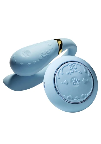 Zalo Versailles FanFan Set App Controlled Couples Vibrator with Remote Control