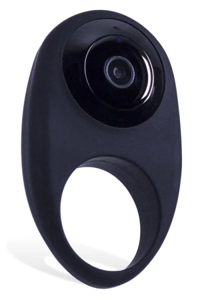 The Cock Cam Silicone Cock Ring with Infrared Micro Camera Version 2