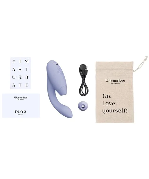 Womanizer Duo 2 Lilac 24 Function G-Spot & Clitoral Stimulator