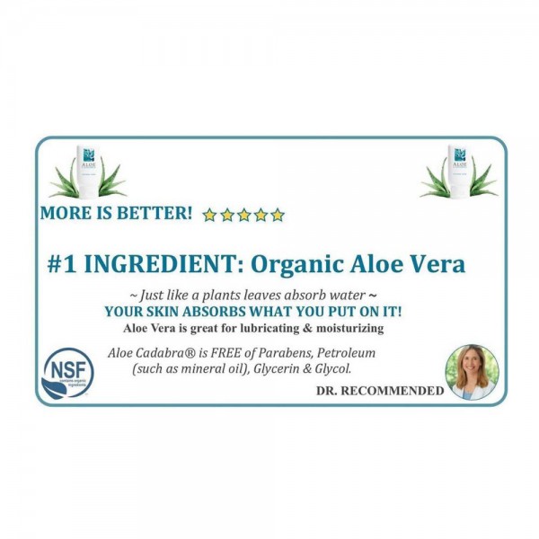 Aloe Cadabra Original Unscented (2.5oz)