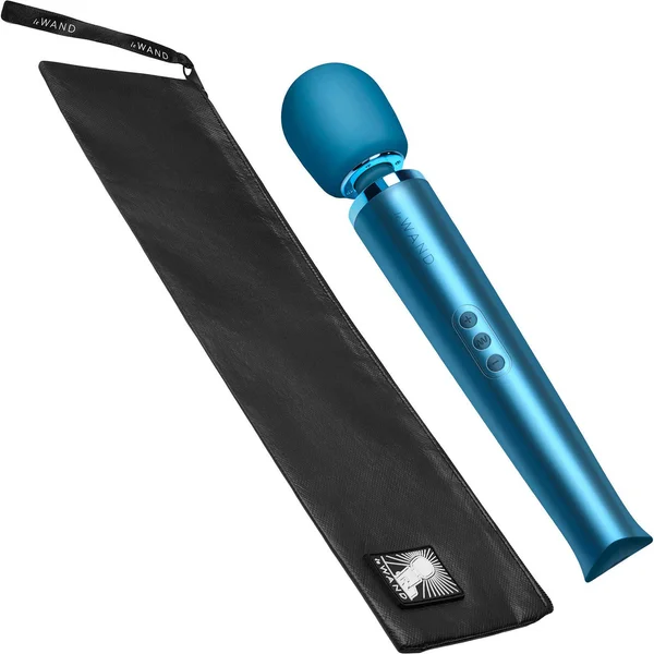 Le Wand Rechargeable Vibrating Body Massager - Pacific Blue — image 15 of 20