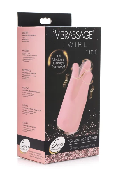 Vibrassage Twirl 10x Vibrating Clit Teaser