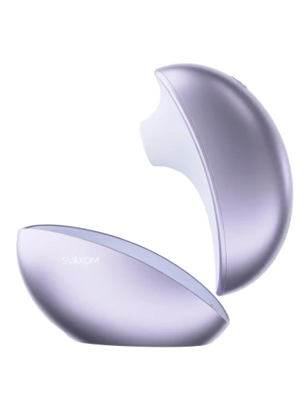 SVAKOM Pulse Galaxie App Enabled Pressure Wave Clitoral Stimulator With Starlight Projector - Midnight Black