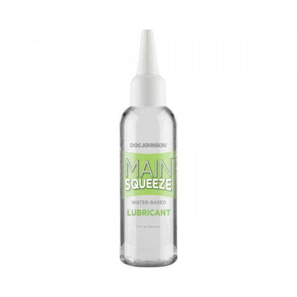 Main Squeeze Water Based Lubricant 3.4 fluid ounces