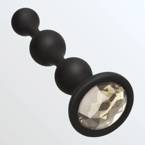 Booty Bling Wearable Silicone Beads Silver