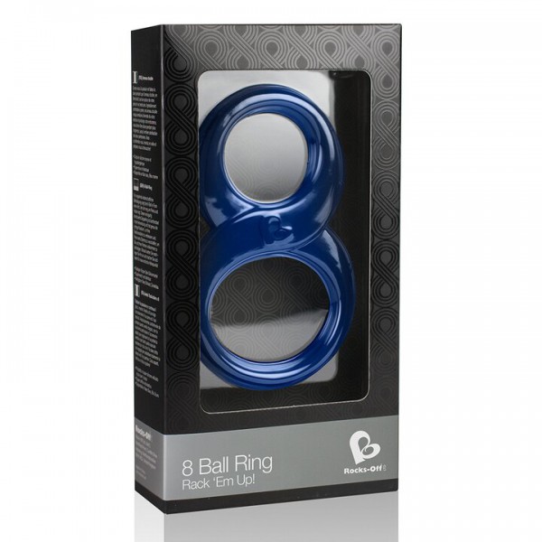 Rocks-Off 8 Ball Silicone Cock Ring