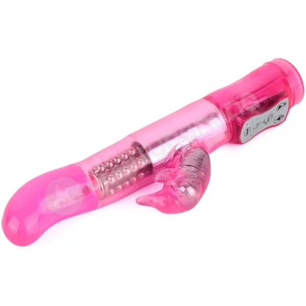Cherry Banana Wet Dreamer Pink 15 Function Dolphin Vibrator