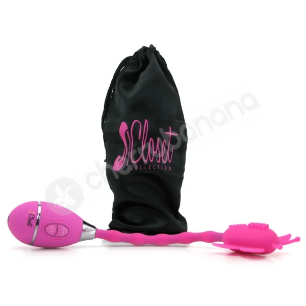 The Celine Pink Butterfly Wand Vibrator