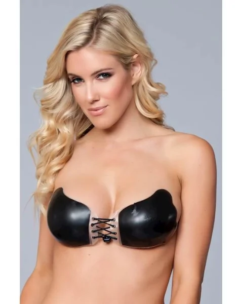 Silicone Tie Up Bra
