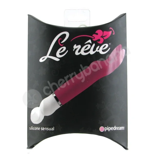 Le Reve Silicone Sensual Dark Pink Vibrator