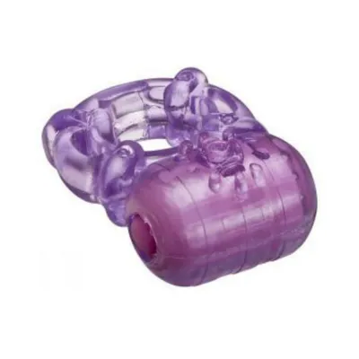 Cock Rings Cloud 9 Pleasure Tickler 5 Speed Ring Purple
