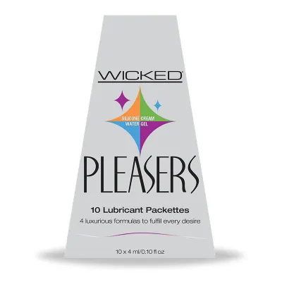 Wicked Pleasers 10 Lubricant Packs