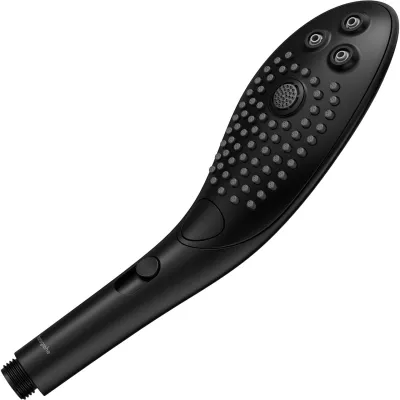 Womanizer Wave Shower Head Water Massage Clitoral Stimulator Black