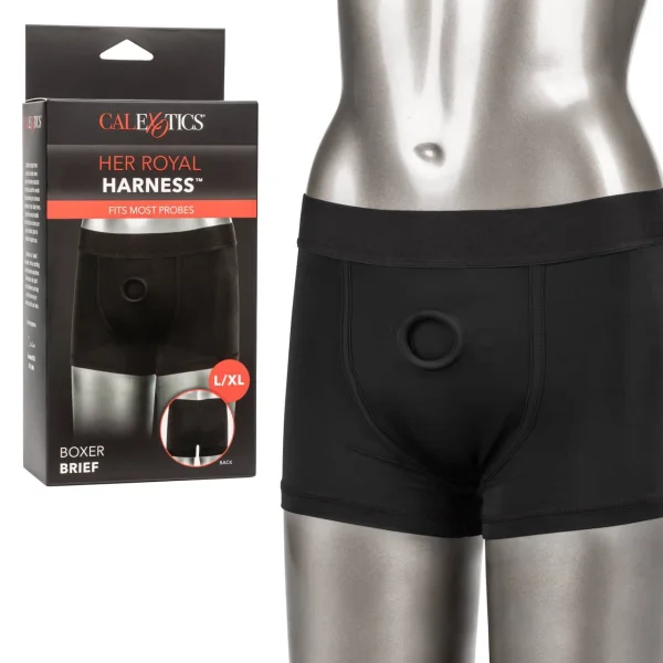 Her Royal Harness Boxer Brief - L-xl