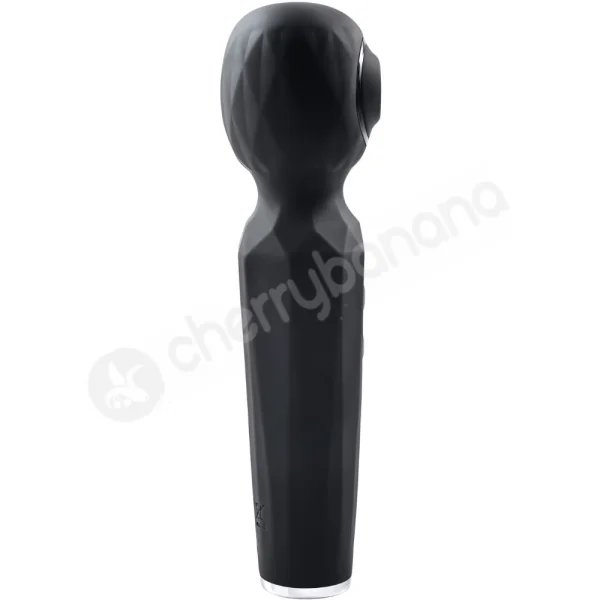 Evolved Rainbow Sucker Massage Wand Vibe With Suction