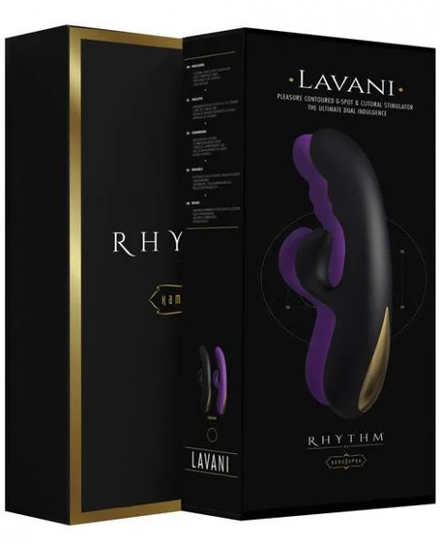 Rhythm Lavani Black Rabbit Vibrator — image 6 of 6