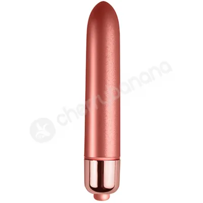 Rocks Off 10 Speed Touch Of Velvet Peach Blossom Bullet Vibrator