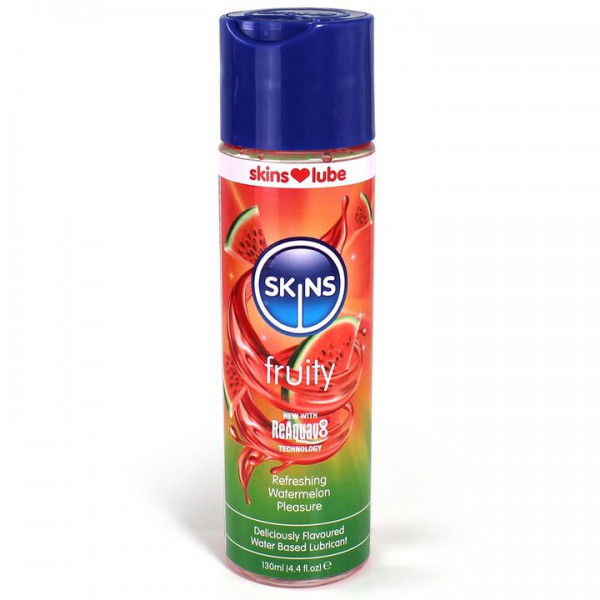 Skins Watermelon Flavoured Lubricant - 130ml