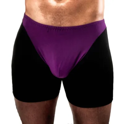 Passion Violet And Black Shorts S M