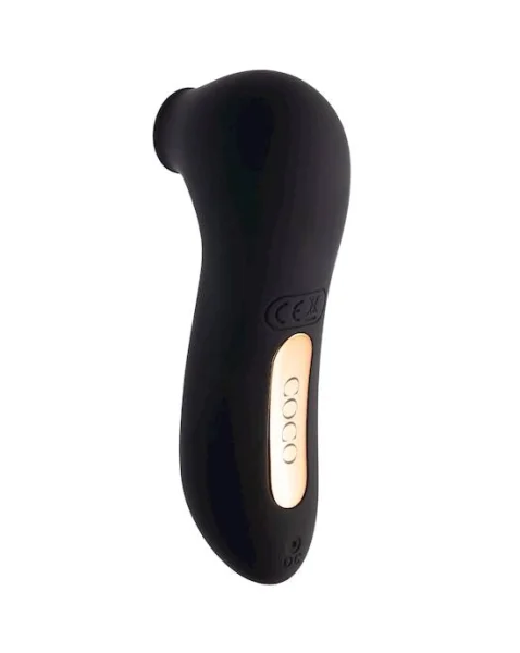 Share Satisfaction Coco Suction Vibrator - Black