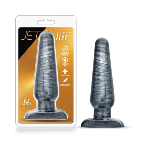 Jet Large Plug - Carbon Metallic Black