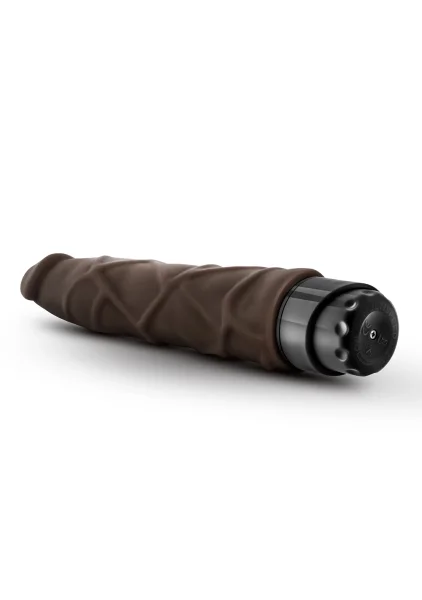 Dr. Skin - Cock Vibe 1 - 9 Inch Vibrating Cock -  Chocolate