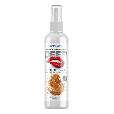 Swiss Navy Deep Throat Spray Salted Caramel