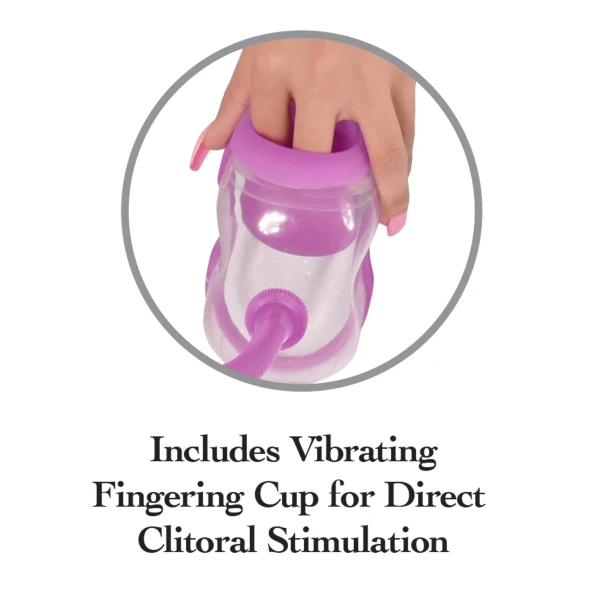 Pipe Dreams Fetish Fantasy Series Perfect Touch Vibrating Pump