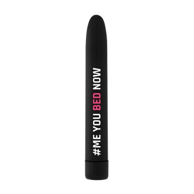 Me you bed now Black Vibrator