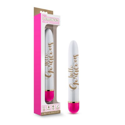 The Collection Hello Gorgeous White Hot Pink 17 8 cm 7 Vibrator