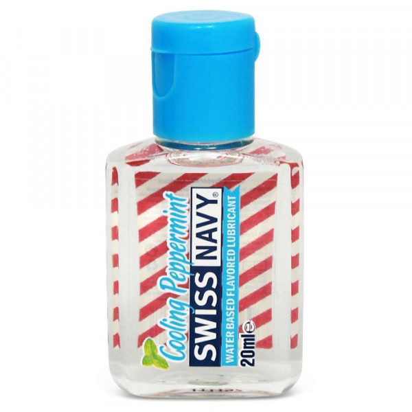 Swiss Navy Cooling Peppermint - Water-Based Flavored Lube | 1oz