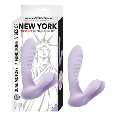 Nass Toys Vibes Of New York Heat Up Bunny Massager