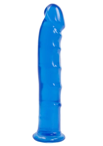 Jelly Jewel Dong with Suction Cup - Diamond